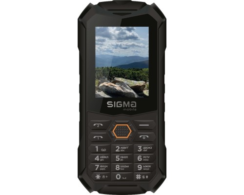 Мобільний телефон Sigma X-treme PV68 Black Orange (4827798738221)