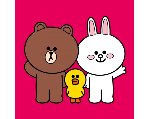 Картина по номерам Santi Лайн Френдс Браун Саллі та Коні 25*25см полотно кольорове (955015)