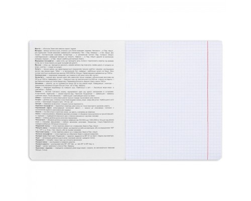 Зошит Yes предметний ГЕОГРАФІЯ Elegant 48 аркушів, клітинка (767451)