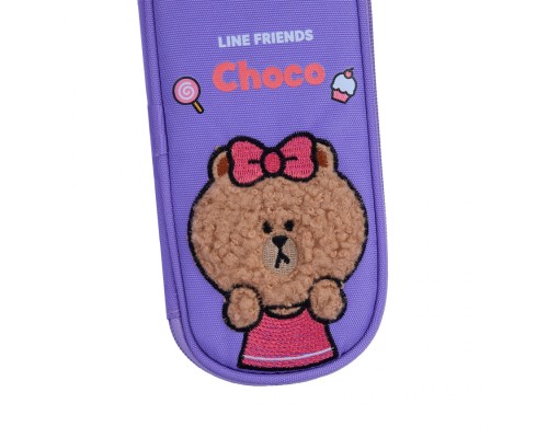 Пенал Yes PH-30 Line Friends Pretty Choco (533703)