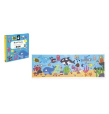 Розвиваюча іграшка Janod Магнітні історії Морські жителі 30 елементів (J05448)