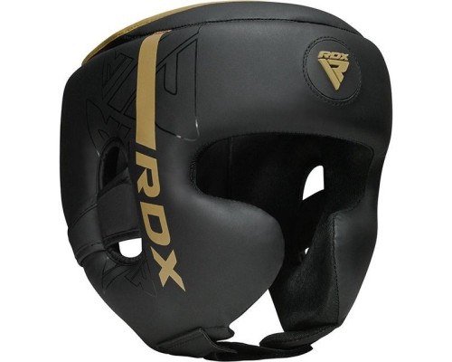 Боксерський шолом RDX F6 Kara Matte Golden S (HGR-F6MGL-S)