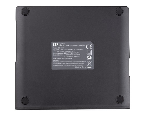 Зарядний пристрій для фото PowerPlant Canon Dual BP-A30 (CH980291)