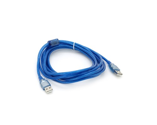Дата кабель USB 2.0 AM/AM 3.0m blue Ritar (YT-AM/AM-3.0TBL)