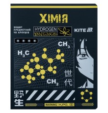 Зошит Kite предметний Cyber 48 аркуші, клітинка, хімія (K25-240-26)