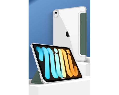 Чохол до планшета BeCover Soft Edge with Apple Pencil Holder iPad Mini 7 2024 Dark Green (712466)