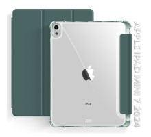 Чохол до планшета BeCover Soft Edge with Apple Pencil Holder iPad Mini 7 2024 Dark Green (712466)