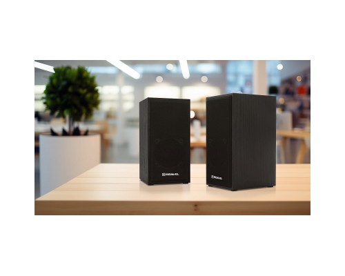 Акустична система REAL-EL S-202 USB Black (EL121200019)
