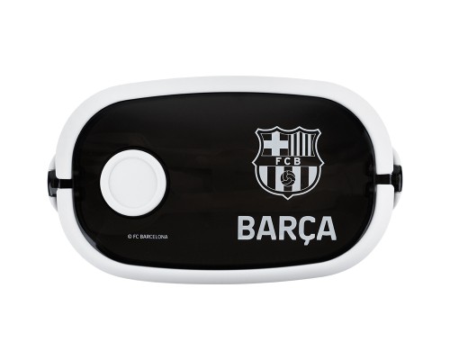 Ланч-бокс дитячий Kite FC Barcelona, 900 мл, чорний (BC25-1180)