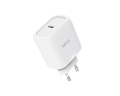 Зарядний пристрій Trust USB-C 45W GaN PD/PPS white (25522_TRUST)