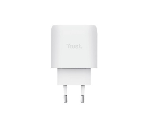 Зарядний пристрій Trust USB-C 45W GaN PD/PPS white (25522_TRUST)