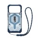 Чохол до мобільного телефона UAG iPhone 17 Pro Pathfinder Clear MagSafe Bundle Blues Lanyard (1145511BV03)