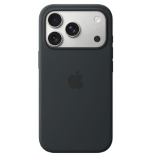 Чохол до мобільного телефона Apple iPhone 17 Pro Silicone with MagSafe Black Model A3559 (MGFK4ZM/A)