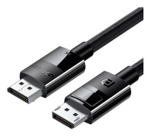 Кабель мультимедійний DisplayPort M to DisplayPort M 5.0m V1.4 braided DP114 black Ugreen (80394)