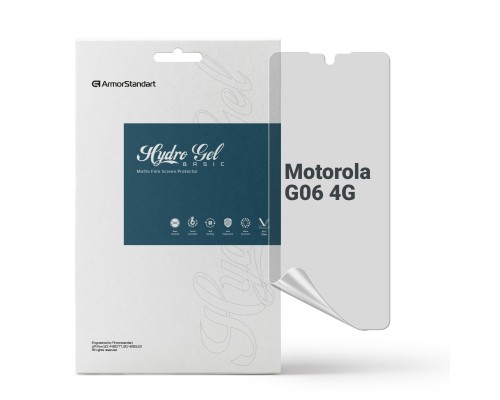 Плівка захисна Armorstandart hydrogel Matte Motorola G06 4G (ARM89053)