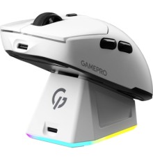 Мишка GamePro Genesis Airmaster Wireless/Bluetooth/USB White (GM167W)