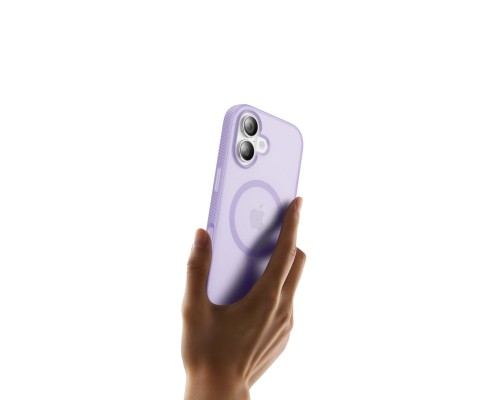 Чохол до мобільного телефона Belkin Magnetic Protective Grip iPhone 17 Lavender (MSA034HQLV)