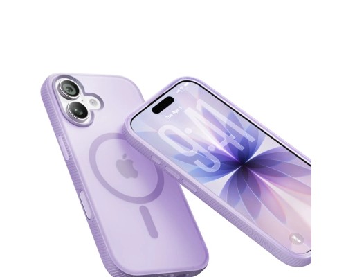 Чохол до мобільного телефона Belkin Magnetic Protective Grip iPhone 17 Lavender (MSA034HQLV)
