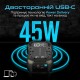 Пуско зарядний пристрій Promate 20000mAh PD/45W, QC3.0, 2000A, Flashlight (sparktank-20)