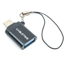 Перехідник OTG USB 3.0 AF to USB-C Cabletime (CA913688)