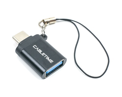 Перехідник OTG USB 3.0 AF to USB-C Cabletime (CA913688)