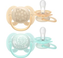 Пустушка Philips AVENT Ultra Soft 0-6 місяців 2 шт (SCF091/41)