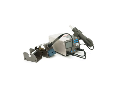 Паяльна станція Bakku BA-602C+ фен, паяльник, цифрова індикація, DC: 220V, 4A, 750W (BA-602C+)