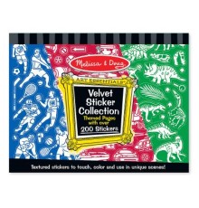 Набір для творчості Melissa&Doug вельветовые стикеры для мальчиков (MD4236)