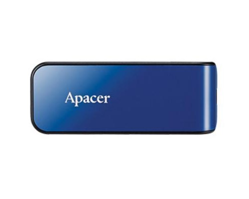 USB флеш накопичувач Apacer 64GB AH334 blue USB 2.0 (AP64GAH334U-1) 