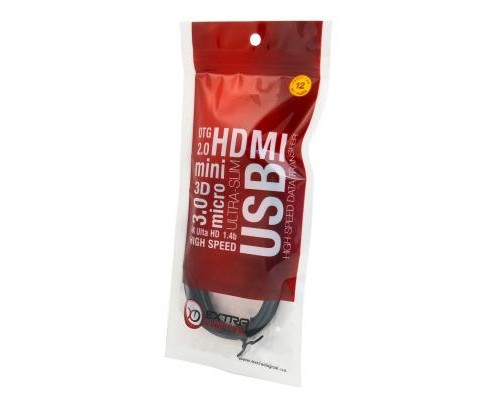 Дата кабель USB 2.0 AM to Micro 5P 1.5m Extradigital (KBU1662)