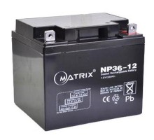 Батарея до ДБЖ Matrix 12V 36AH (NP36-12) 