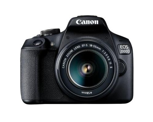 Цифровий фотоапарат Canon EOS 2000D 18-55 IS II kit (2728C008)