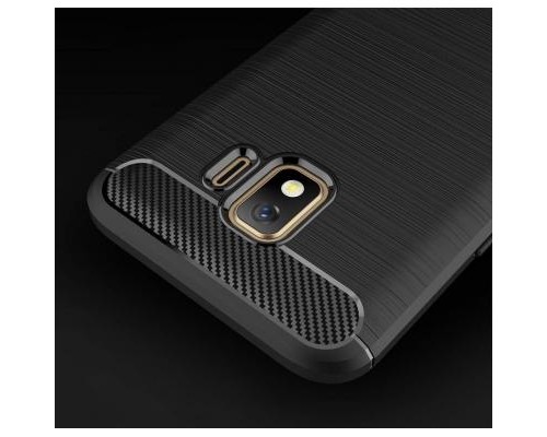 Чохол до мобільного телефона Laudtec для Samsung Galaxy J2 Core Carbon Fiber (Black) (LT-J2C)