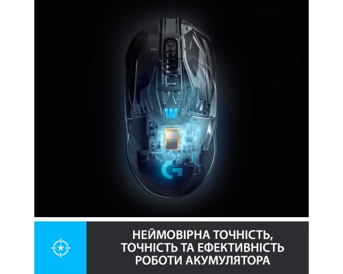 Мишка Logitech G903 Lightspeed HERO 16K sensor Black (910-005672)