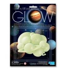 Ігровий набір 4М Сяючі 3D-наклейки Сонячна система (00-05423)