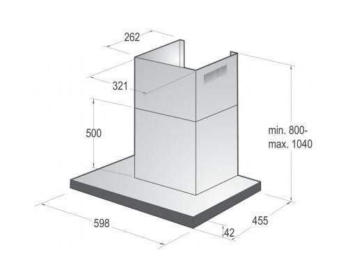 Витяжка кухонна Gorenje WHT6SYB