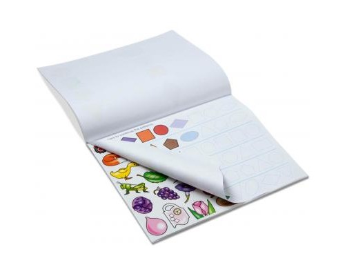 Набір для творчості Melissa&Doug Альбом розмальовок/наліпок Кольори і фігури (MD8564)