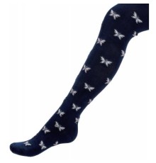 Колготки дитячі UCS Socks з метеликами (M0C0301-2110-3G-dackblue)