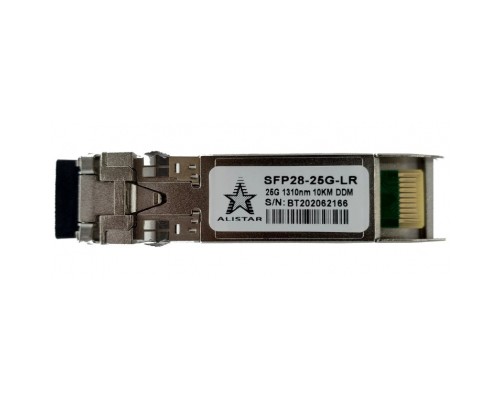 Модуль SFP Alistar Модуль SFP28 25GBASE-LR 2SM LC 20KM 1310nm DDM/DOM (SFP28-LR)