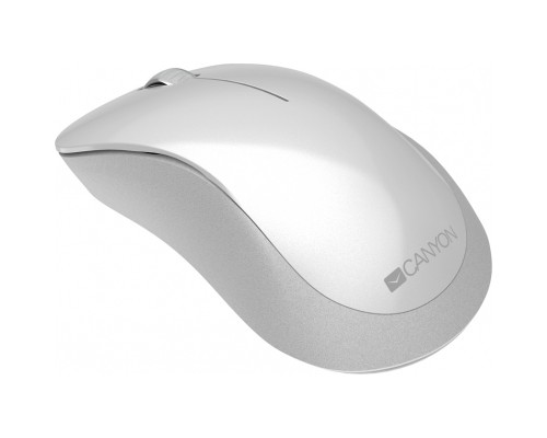 Мишка Canyon MW-11 Wireless Pixart White Grey (CNE-CMSW11PW)