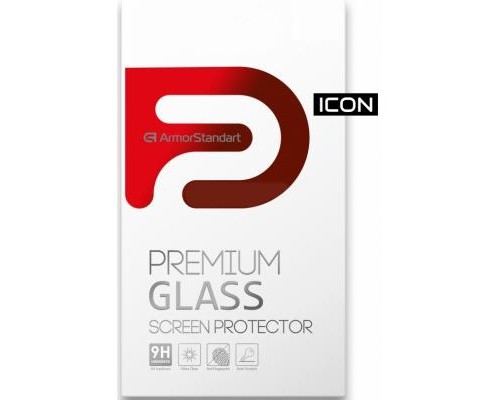 Скло захисне Armorstandart Icon для Xiaomi Redmi Note 10 Pro Black (ARM58655)