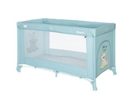 Дитячий манеж Lorelli NOEMI 1L blue surf teddy
