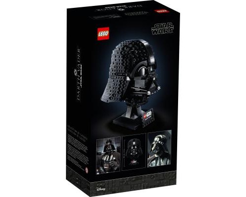 Конструктор LEGO Star Wars Шолом Дарта Вейдера 834 деталі (75304)