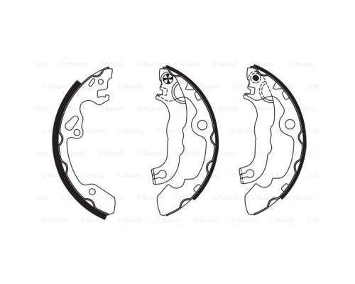 Гальмівні колодки Bosch 0 986 487 633