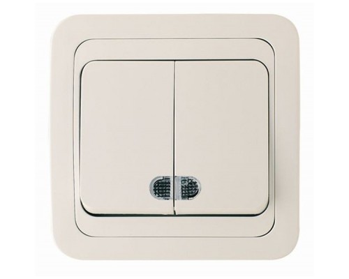 Вимикач MAKEL Mimoza Крем (32023)