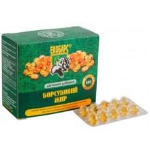 Жирні кислоти Жаклін плюс Барсучий жир капс 0,5г № 100 блистер