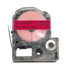 Стрічка для принтера етикеток UKRMARK RL-E-K4RBP-BK/RE, аналог LK4RBP. 12 мм х 9 м (900271)