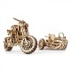 Конструктор Ugears Мотоцикл Scramber з коляскою (6336921)