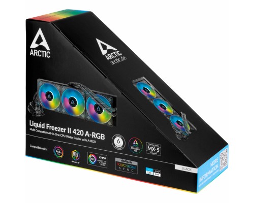 Система рідинного охолодження Arctic Liquid Freezer II 420 A-RGB (ACFRE00109A)