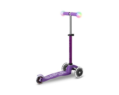 Самокат Micro Mini Deluxe Magic Purple LED (MMD129)